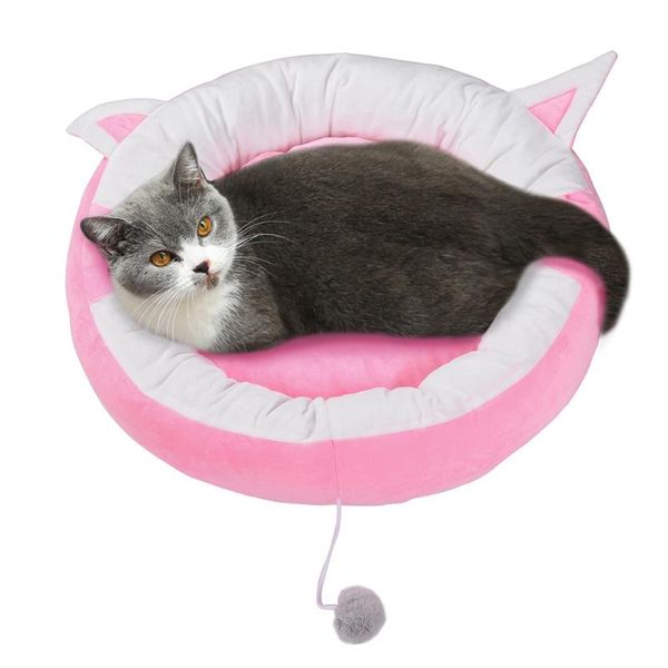 soft kitten bed kennel pet puppy dog cat nest round winter warm sleeping cushion mat portable cats supplies beds & furniture
soft kitten bed kennel pet puppy dog cat nest round winter warm sleeping cushion mat portable cats supplies beds & furniture