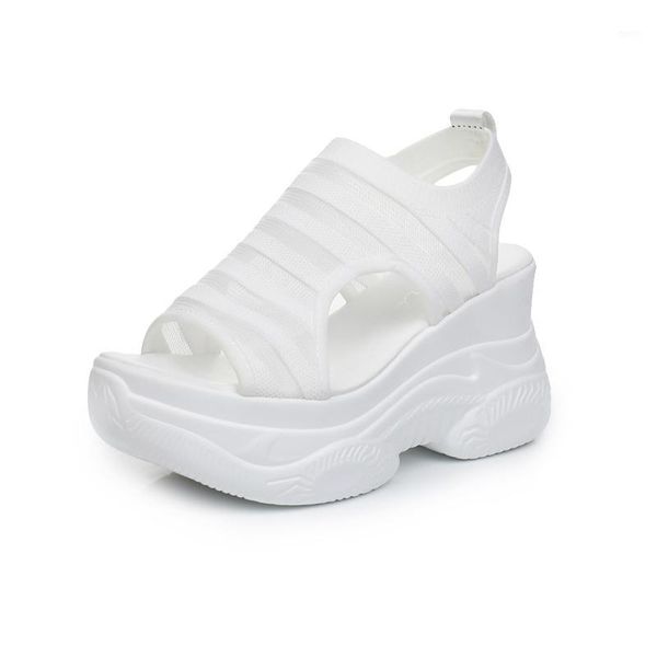 dress shoes summer women platform sandals fashion white 8 cm increasing thick sole casual female zapatos de muje, Black
dress shoes summer women platform sandals fashion white 8 cm increasing thick sole casual female zapatos de muje, Black