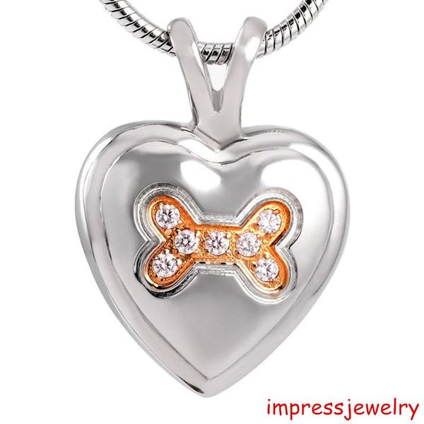 pendant necklaces ijd8017 316l stainless steel pet memorial ash keepsake necklace for ashes crystal dog bone cremation jewelry, Silver
pendant necklaces ijd8017 316l stainless steel pet memorial ash keepsake necklace for ashes crystal dog bone cremation jewelry, Silver