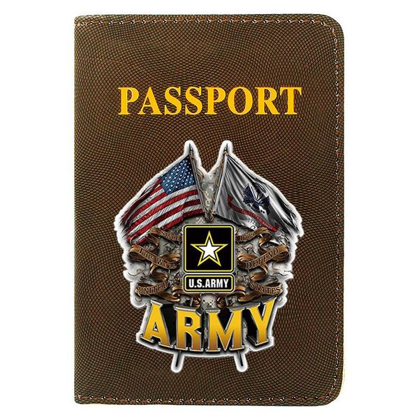 card holders antique united states army design men travel passport holder cover leather wallet women passports for cards case, Brown;gray
card holders antique united states army design men travel passport holder cover leather wallet women passports for cards case, Brown;gray