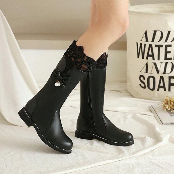 boots sweet lace thigh high for women platform shoes the knee pu leather black pink white autumn size 28 29 30
boots sweet lace thigh high for women platform shoes the knee pu leather black pink white autumn size 28 29 30