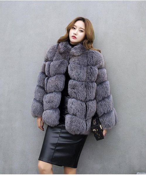 women's fur & faux s-xxl coat 2021 overcoat female short fashion design wrist-length sleeve thick winter warm, Black
women's fur & faux s-xxl coat 2021 overcoat female short fashion design wrist-length sleeve thick winter warm, Black