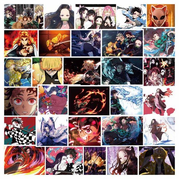 gift wrap 30 pcs/pack anime demon slayer kimetsu no yaiba stickers lapbackpack bicycle stationery diy waterproof pvc toy
gift wrap 30 pcs/pack anime demon slayer kimetsu no yaiba stickers lapbackpack bicycle stationery diy waterproof pvc toy