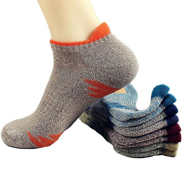 sports socks 1 pair men cotton fall winter thicken warm running cycling gym breathable male sock slippers, Black
sports socks 1 pair men cotton fall winter thicken warm running cycling gym breathable male sock slippers, Black