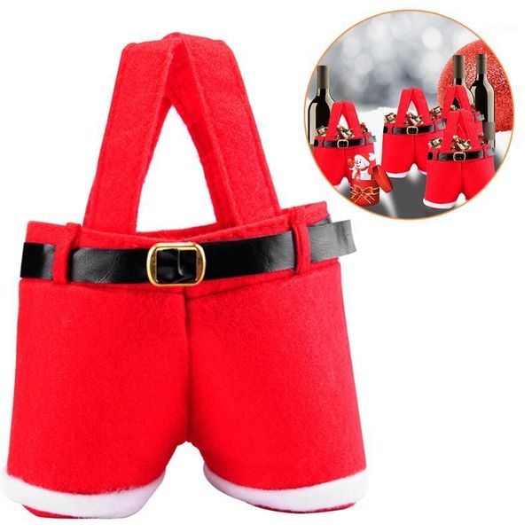 christmas decorations santa claus suspender pants trousers wine bottle holder candy bags cute treat sacks stocking xmas gift for kid
christmas decorations santa claus suspender pants trousers wine bottle holder candy bags cute treat sacks stocking xmas gift for kid