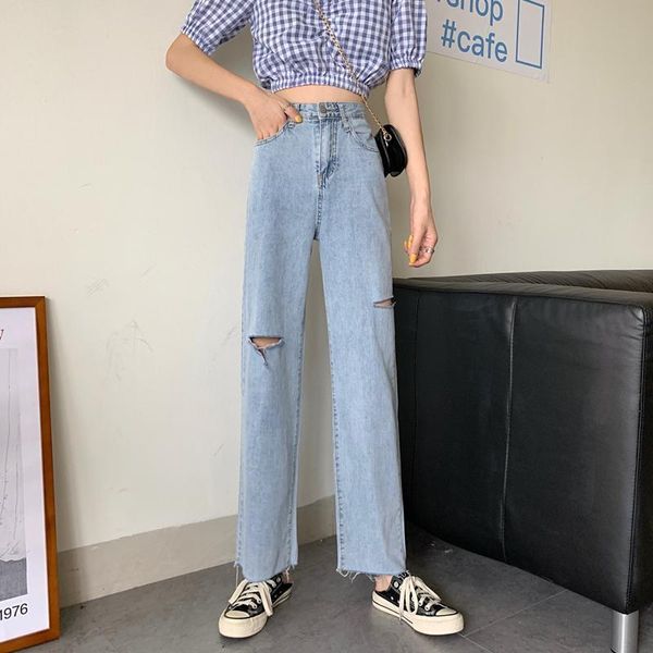 women's jeans woman pants summer 2021 high waist ripped pantalones vaqueros mujer, Blue
women's jeans woman pants summer 2021 high waist ripped pantalones vaqueros mujer, Blue