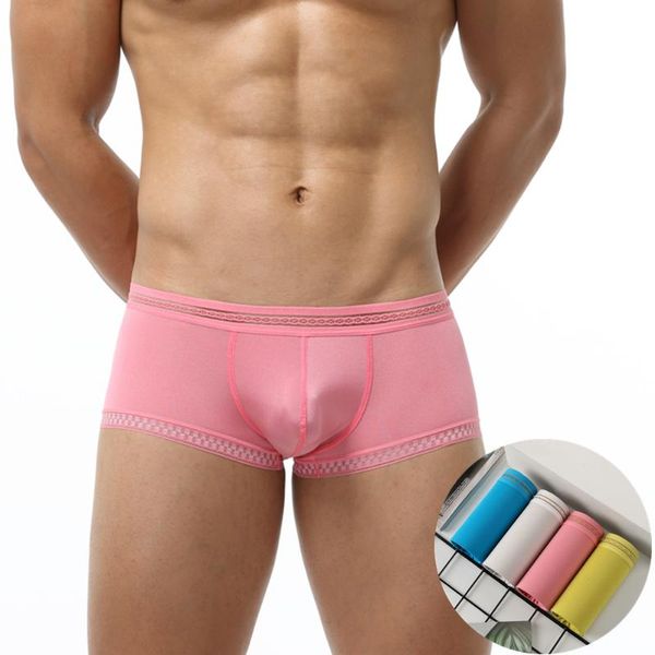 underpants 3pcs men's panties mens underwear boxers ice silk seamless breathable large size lace u pouch low-rise, Black;white
underpants 3pcs men's panties mens underwear boxers ice silk seamless breathable large size lace u pouch low-rise, Black;white