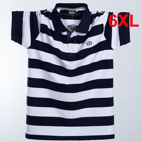 men's polos color contrast stripe shirt men big size 6xl short sleeve shirts cotton summer breathable plus, White;black
men's polos color contrast stripe shirt men big size 6xl short sleeve shirts cotton summer breathable plus, White;black