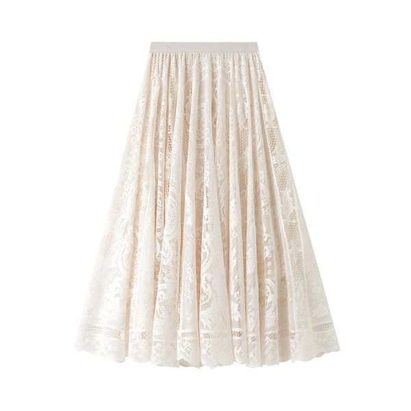 qooth women spring laced tulle skirts elastic waist mesh tutu skirt pleated calf length bottoming beige black qt397 210609
qooth women spring laced tulle skirts elastic waist mesh tutu skirt pleated calf length bottoming beige black qt397 210609
