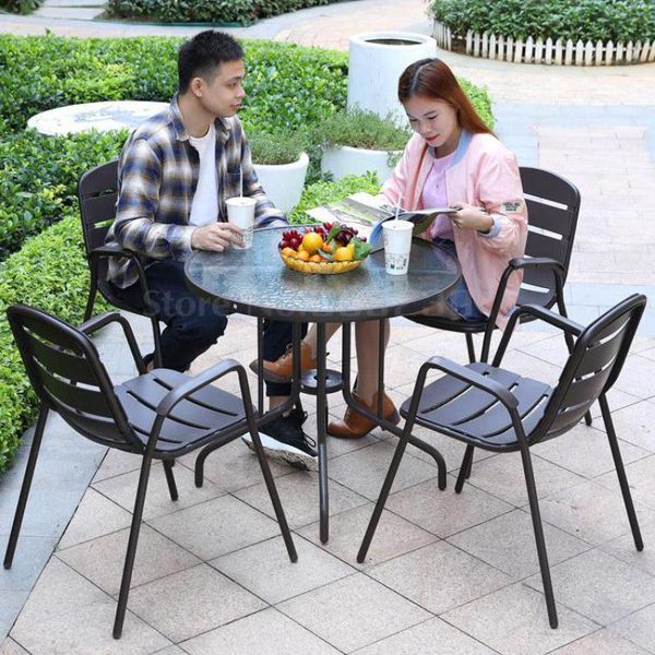 outdoor table and chair patio combination leisure simple garden outside balcony small coffee open air five-piece camp furniture
outdoor table and chair patio combination leisure simple garden outside balcony small coffee open air five-piece camp furniture