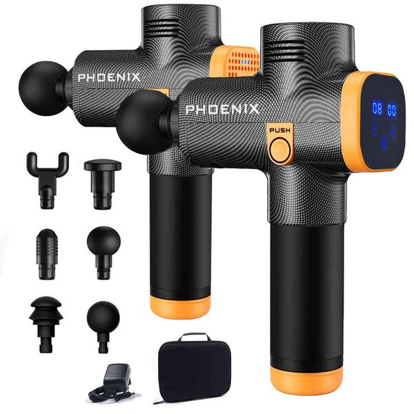 phoenix a2 6 heads lcd massage gun muscle stimulator 20 speeds phoenix massage body massager black 210324
phoenix a2 6 heads lcd massage gun muscle stimulator 20 speeds phoenix massage body massager black 210324