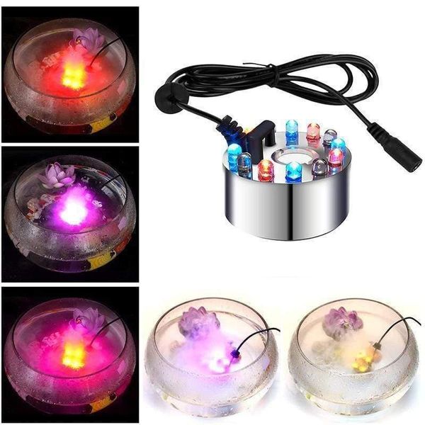 decorations 12 leds ultrasonic mist maker water fountain pond atomizer nebulizer rockery aquarium humidifier decoration fogger
decorations 12 leds ultrasonic mist maker water fountain pond atomizer nebulizer rockery aquarium humidifier decoration fogger