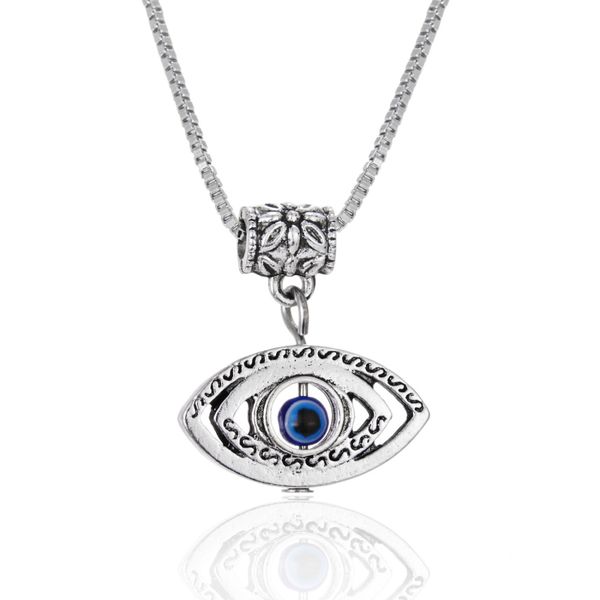 classic design retro silver animal blue evil eye pendant necklace for woman gift
classic design retro silver animal blue evil eye pendant necklace for woman gift