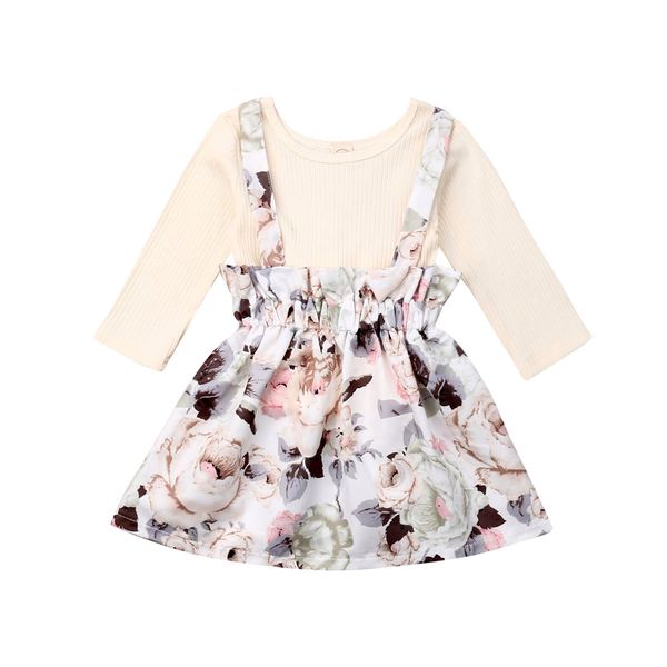 toddler kids baby girl clothes sets long sleeve solid t-shirt flowers dress outfits set clothes, White
toddler kids baby girl clothes sets long sleeve solid t-shirt flowers dress outfits set clothes, White