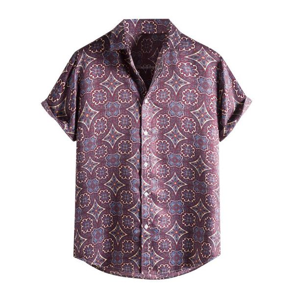men's casual shirts geometry printed for man button turn-down collar shirt camisas para hombre short sleeve chemise homme, White;black
men's casual shirts geometry printed for man button turn-down collar shirt camisas para hombre short sleeve chemise homme, White;black