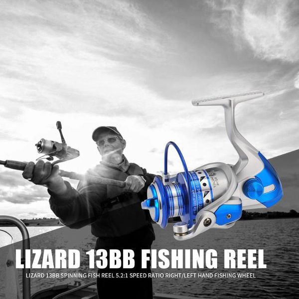 fishing reels finely processed lizard metal 13bb spinning fish reel 5.2:1 speed ratio wheel baitcasting
fishing reels finely processed lizard metal 13bb spinning fish reel 5.2:1 speed ratio wheel baitcasting