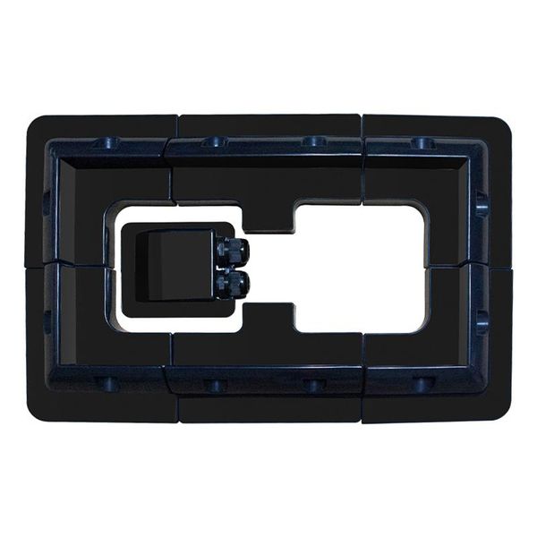 parts 7pcs abs for rv caravans durable mounting frame no drill boat solar panel bracket set corner support black marine roof motorhome
parts 7pcs abs for rv caravans durable mounting frame no drill boat solar panel bracket set corner support black marine roof motorhome