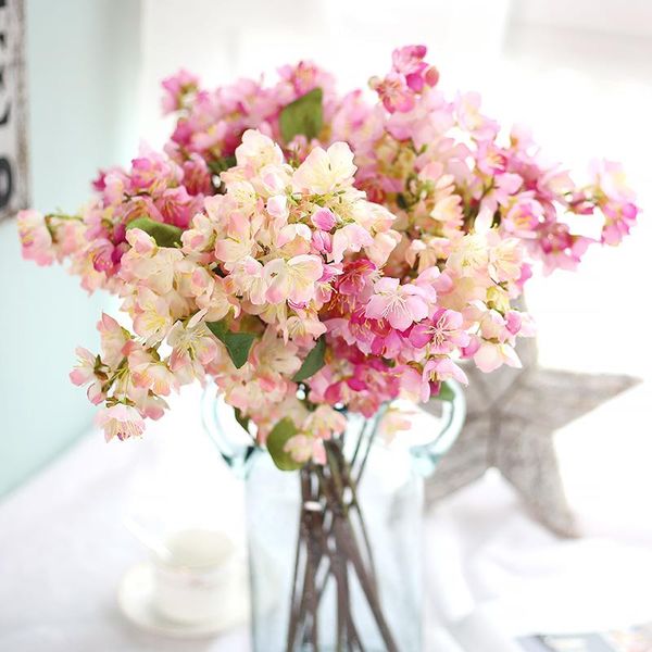 decorative flowers & wreaths artificial fake leaf cherry blossoms floral wedding bouquet party decor silk
decorative flowers & wreaths artificial fake leaf cherry blossoms floral wedding bouquet party decor silk