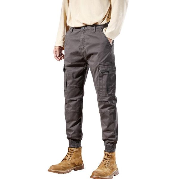 men's pants cargo men patchwork grey stretch ankle tied outdoor joggers trousers tapered fashion multi-pockets designer, Black
men's pants cargo men patchwork grey stretch ankle tied outdoor joggers trousers tapered fashion multi-pockets designer, Black
