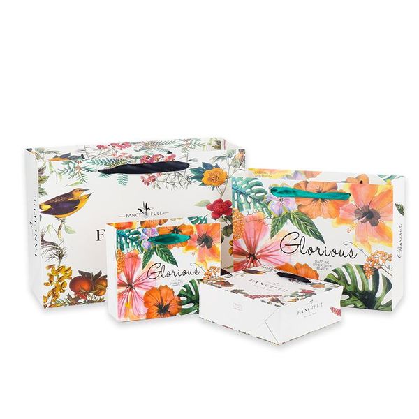 gift wrap 5pcs retro forest fortune birds handheld paper bags packaging clothing and cosmetics
gift wrap 5pcs retro forest fortune birds handheld paper bags packaging clothing and cosmetics