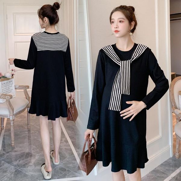 maternity dresses 9503# clothes spring autumn long sleeve easy matching slimming stylish dress for pregnant women mom, White
maternity dresses 9503# clothes spring autumn long sleeve easy matching slimming stylish dress for pregnant women mom, White