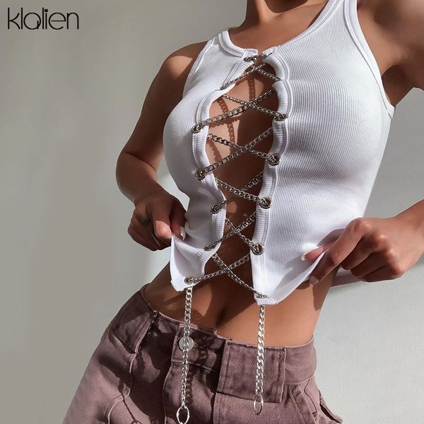 fashion hollow out bandage women tank casual solid white rib knitted street clubwear female basic wild vest, Black;gray
fashion hollow out bandage women tank casual solid white rib knitted street clubwear female basic wild vest, Black;gray