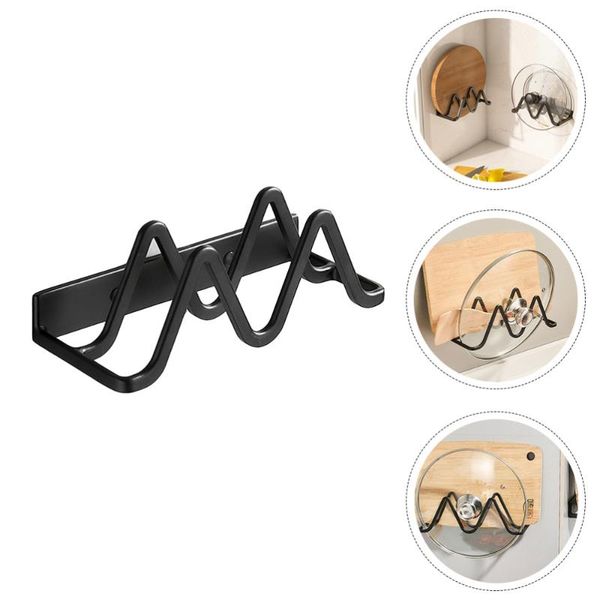 hooks & rails 1pc black standard m-shaped lid rack self adhesive wall mount aluminum shelf
hooks & rails 1pc black standard m-shaped lid rack self adhesive wall mount aluminum shelf