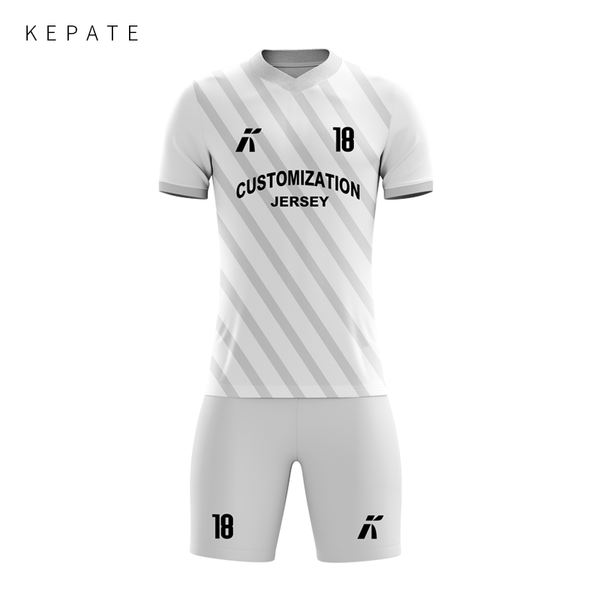 men's tracksuits custom full sublimation printing soccer club team training uniform suit for men, Gray
men's tracksuits custom full sublimation printing soccer club team training uniform suit for men, Gray