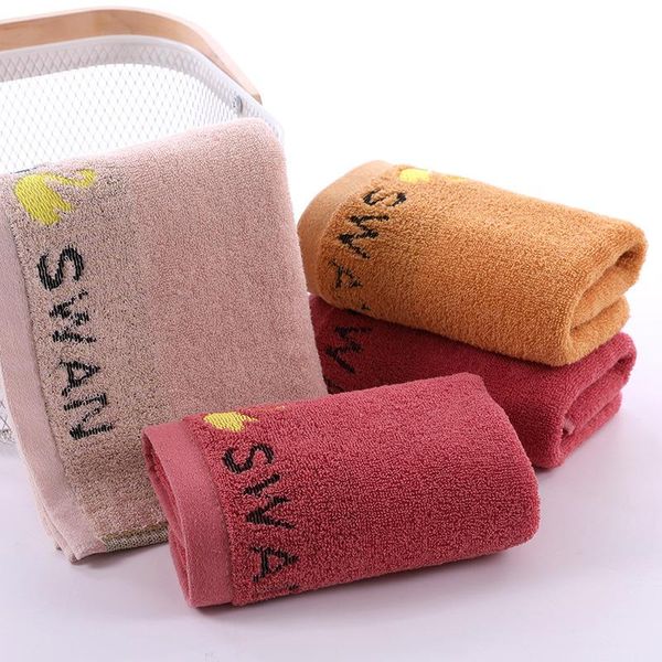 towel pure cotton soft face thick super absorbent comfortable bathroom 73*33cm