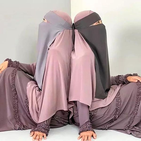 ethnic clothing women muslim niqab burqa bonnet veil modest wear hijab single layered amira islamic face cover arab prayer hijabs scarf, Red
ethnic clothing women muslim niqab burqa bonnet veil modest wear hijab single layered amira islamic face cover arab prayer hijabs scarf, Red