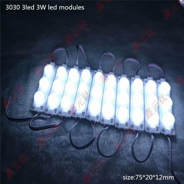 12v led modules 3030 white warm 3leds highlight advertising lights optical lens waterproof ip65 20pcs/lot
12v led modules 3030 white warm 3leds highlight advertising lights optical lens waterproof ip65 20pcs/lot