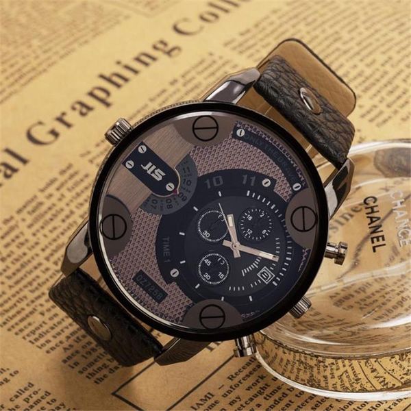 wristwatches big dial watch men's trend european american creative style same dual-core calendar personality atmosphere mens dropship, Slivery;brown
wristwatches big dial watch men's trend european american creative style same dual-core calendar personality atmosphere mens dropship, Slivery;brown