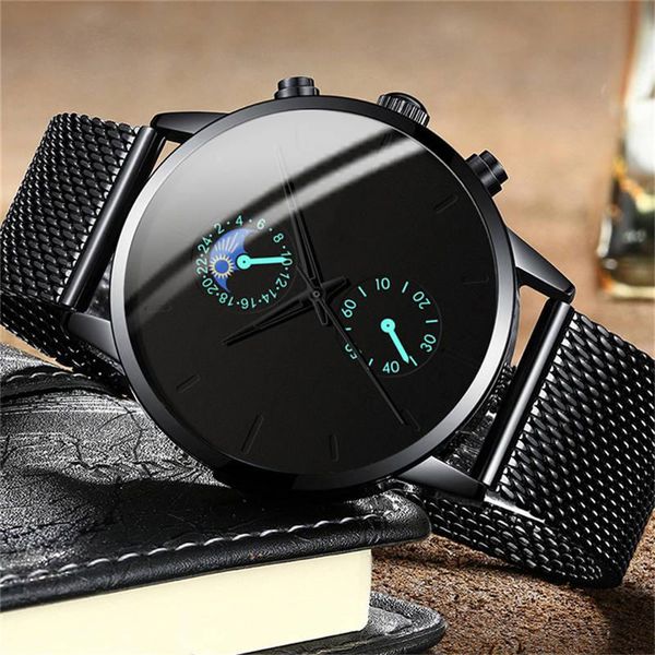 wristwatches fashion mens luxury black watches casual quartz business selling mesh belt watch montre homme, Slivery;brown
wristwatches fashion mens luxury black watches casual quartz business selling mesh belt watch montre homme, Slivery;brown