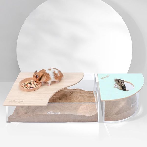 hamster sadbox acrylic sand basin large space golden bear toilet small animal accessories easy to clean supplies
hamster sadbox acrylic sand basin large space golden bear toilet small animal accessories easy to clean supplies