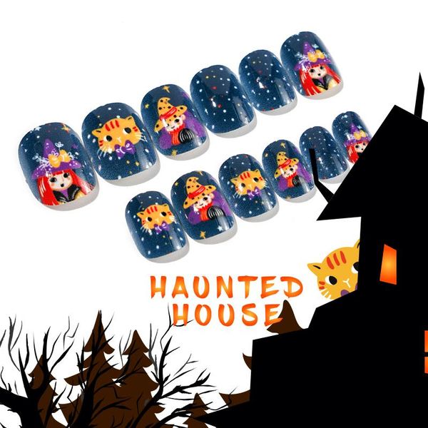 false nails 24pcs halloween christmas kids full cover press on self adhesive nail manicure tips fake art for children, Red;gold
false nails 24pcs halloween christmas kids full cover press on self adhesive nail manicure tips fake art for children, Red;gold