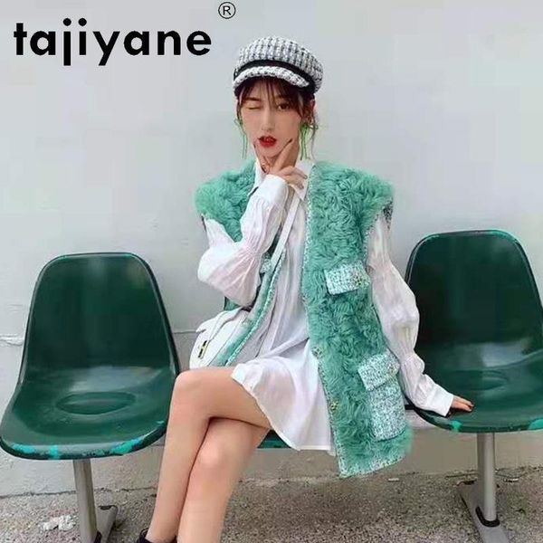 women's vests 2021 jackets fashion real wool fur coat woman vest for female korean style slim sleeveless jacket casaco tn295, Black;white
women's vests 2021 jackets fashion real wool fur coat woman vest for female korean style slim sleeveless jacket casaco tn295, Black;white