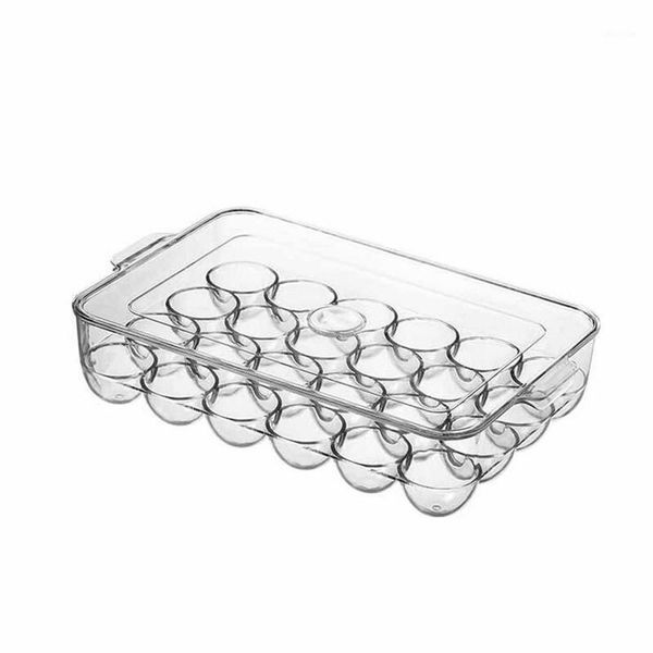 storage bottles & jars 12/14/21/24 grids transparent refrigerator egg holder box with lid kitchen freshness separated food savers tray
storage bottles & jars 12/14/21/24 grids transparent refrigerator egg holder box with lid kitchen freshness separated food savers tray