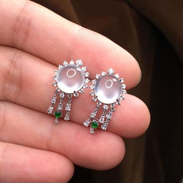 dangle & chandelier original natural chalcedony inlaid diamond egg round short earrings retro light luxury charm ladies brand silver jewelry
dangle & chandelier original natural chalcedony inlaid diamond egg round short earrings retro light luxury charm ladies brand silver jewelry