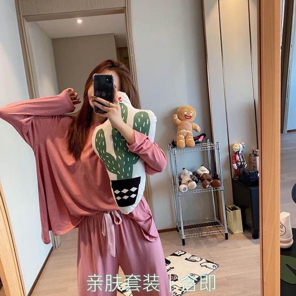 women's t-shirt 2021 ladies' breathable cotton casual soft and comfortable pajamas also wear skin-friendly suits two piece househo, White
women's t-shirt 2021 ladies' breathable cotton casual soft and comfortable pajamas also wear skin-friendly suits two piece househo, White