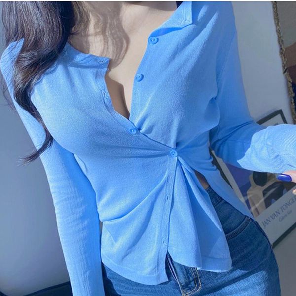 women's knits & tees harteen women thin single breasted sweater korean 2021 v neck button long sleeve sweaters spring summer lady, White
women's knits & tees harteen women thin single breasted sweater korean 2021 v neck button long sleeve sweaters spring summer lady, White