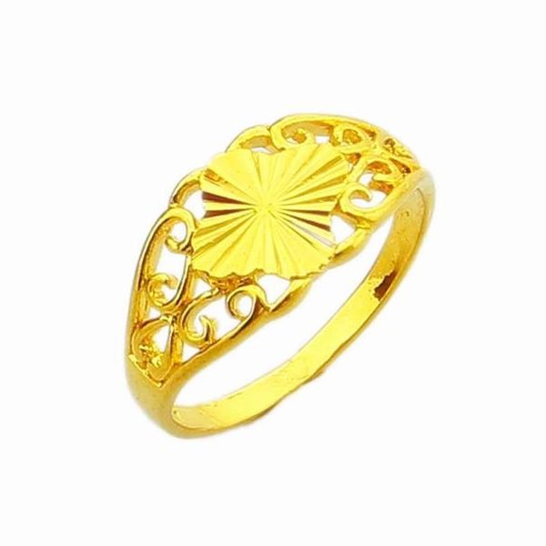 wedding rings yellow gold filled hollow flower women's ring,gold color simple finger for women jewelry, Slivery;golden
wedding rings yellow gold filled hollow flower women's ring,gold color simple finger for women jewelry, Slivery;golden