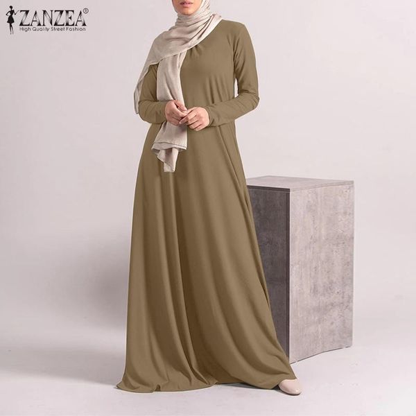 casual dresses zanzea women long sleeve muslim hijab dress spring solid kaftan sundress islamic clothing caftan vestidos robe femme, Black;gray
casual dresses zanzea women long sleeve muslim hijab dress spring solid kaftan sundress islamic clothing caftan vestidos robe femme, Black;gray