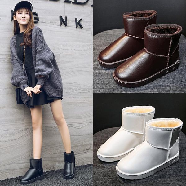 shoes snow boots winter shoes pu leather women ankle boot waterproof warm plush inner round toe antiskid black white coffee i9oj
shoes snow boots winter shoes pu leather women ankle boot waterproof warm plush inner round toe antiskid black white coffee i9oj