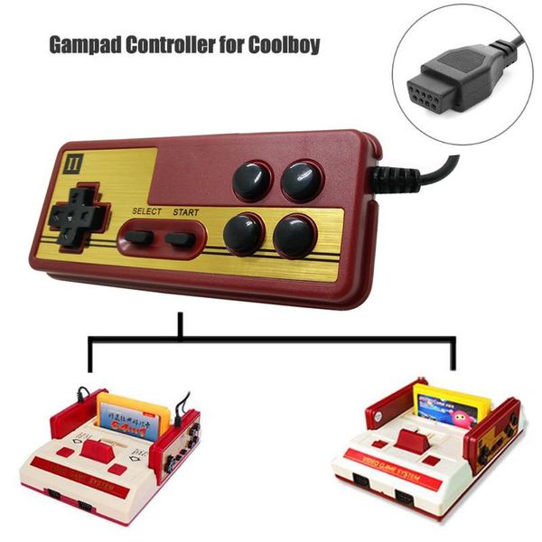 9pin wired joypad joystick for 8 bit tv red and white machine video game player handle gampad controller nes playing controllers & joysticks
9pin wired joypad joystick for 8 bit tv red and white machine video game player handle gampad controller nes playing controllers & joysticks