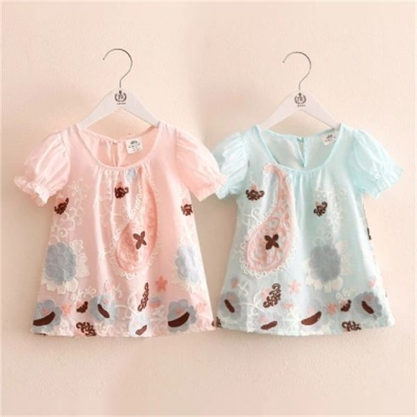 summer 2-10 years children's birthday party graffiti embroidered kids girl puff short sleeve basic dress t shirt tees 210529, Blue
summer 2-10 years children's birthday party graffiti embroidered kids girl puff short sleeve basic dress t shirt tees 210529, Blue