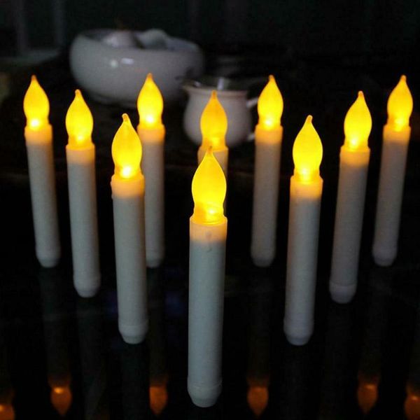 12pcs party push candle light flickering dripless taper wedding decorations romantic bar halloween battery operated led candles
12pcs party push candle light flickering dripless taper wedding decorations romantic bar halloween battery operated led candles