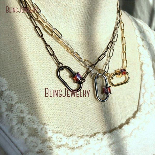 pendant necklaces baguette lock rose gold silver gun black oval carabiner necklace screw clasp nm29545
pendant necklaces baguette lock rose gold silver gun black oval carabiner necklace screw clasp nm29545