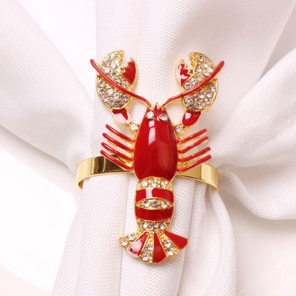napkin rings 6 pieces of crayfish ring buckle table setting decorations valentine's day candlelight dinner
napkin rings 6 pieces of crayfish ring buckle table setting decorations valentine's day candlelight dinner