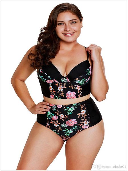 women's swimwear womens plus size -3xl women floral tankinis cup bra padded v-neck for beach wear clothings, White;black
women's swimwear womens plus size -3xl women floral tankinis cup bra padded v-neck for beach wear clothings, White;black
