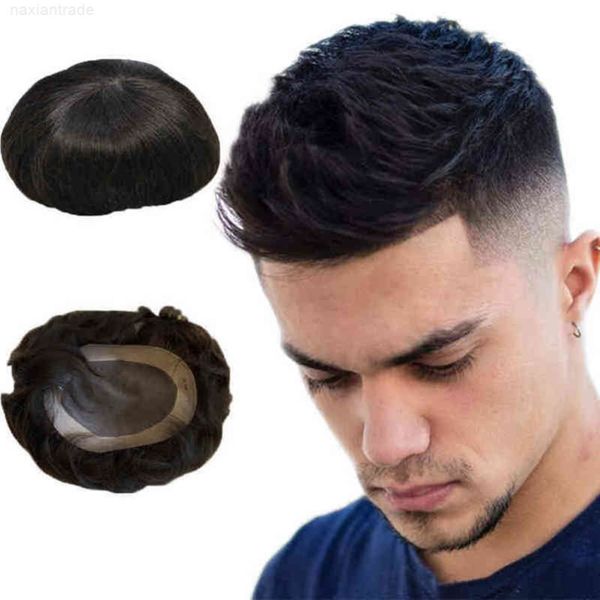 wig, indian men's wig, Black